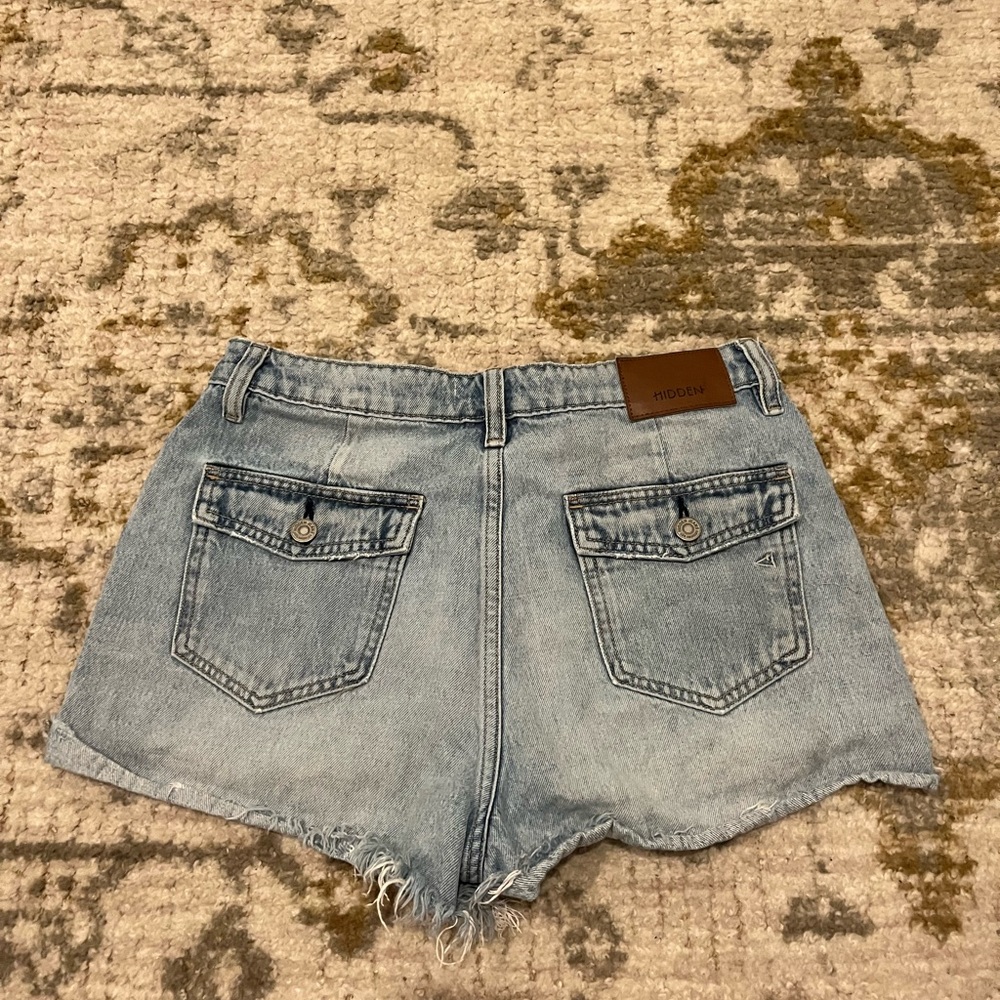 Women's Blue Denim Shorts